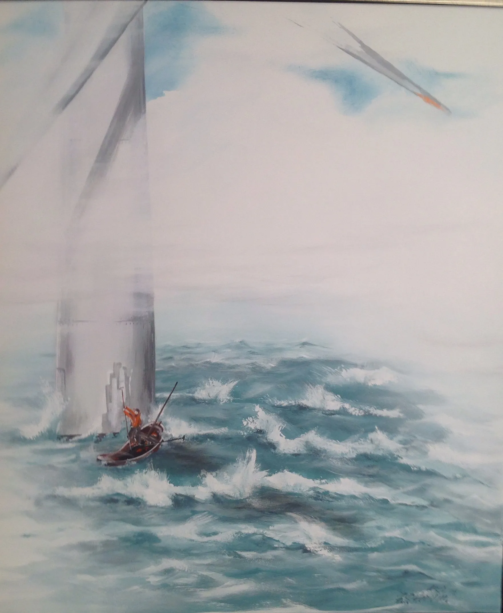 Maleri nr 65 100 cm X 100 cm